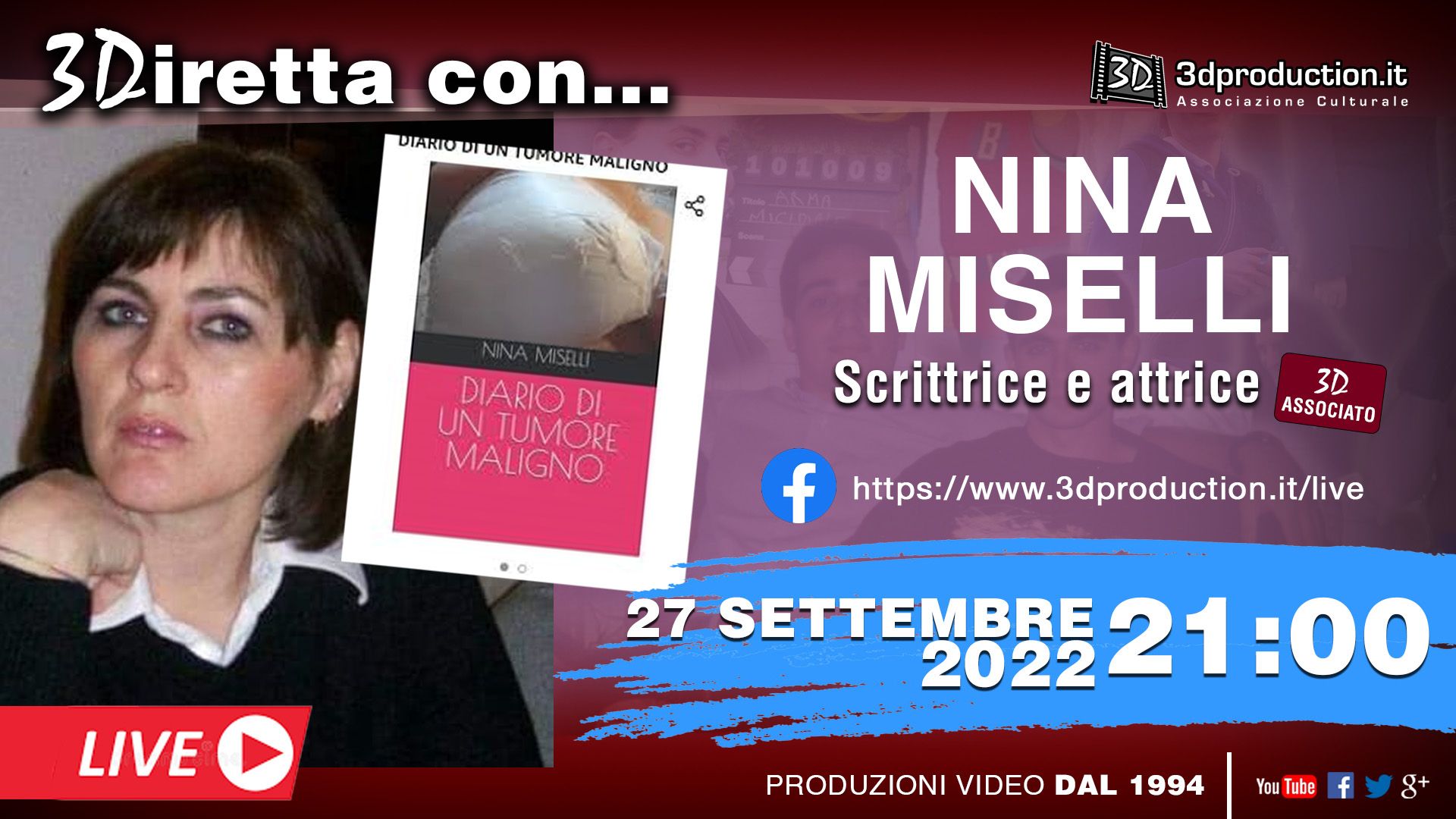 3diretta con... Nina Miselli